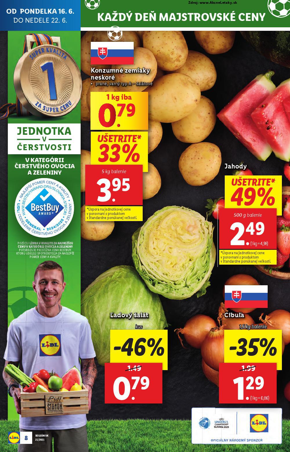 Leták Lidl (16. 6. - 22. 6. 2025) - strana 12 z 100