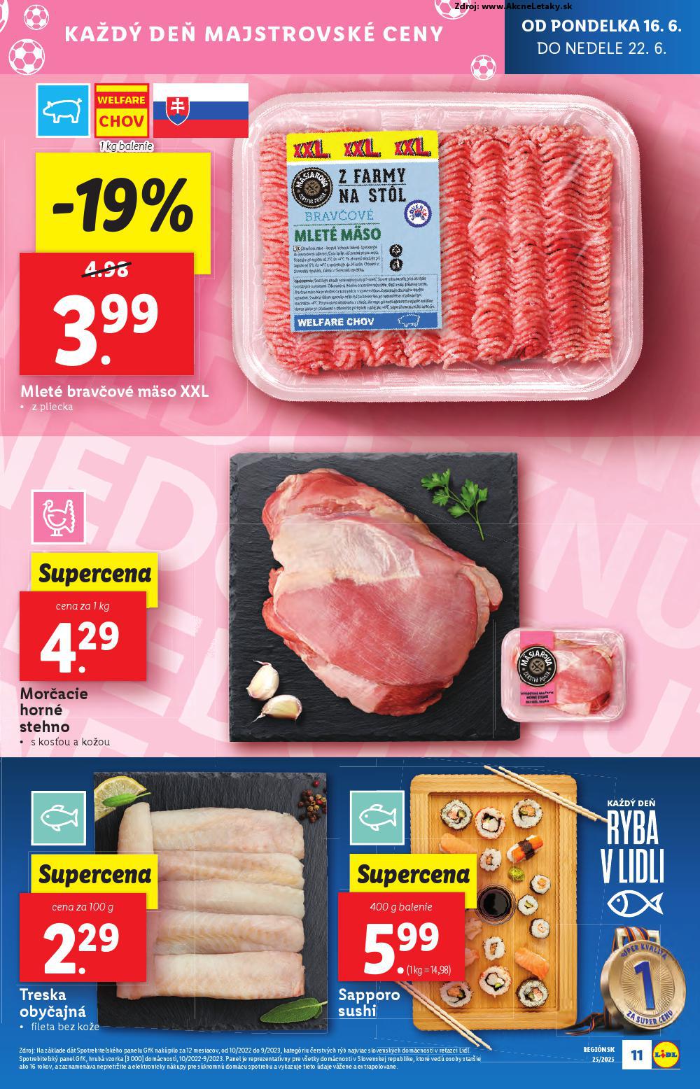 Leták Lidl (16. 6. - 22. 6. 2025) - strana 15 z 100