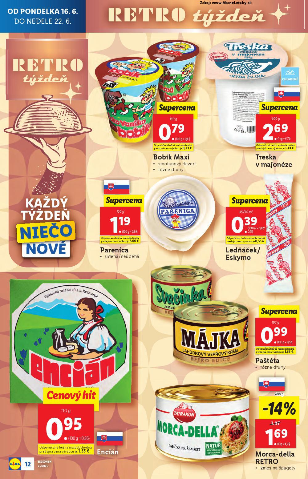 Leták Lidl (16. 6. - 22. 6. 2025) - strana 16 z 100