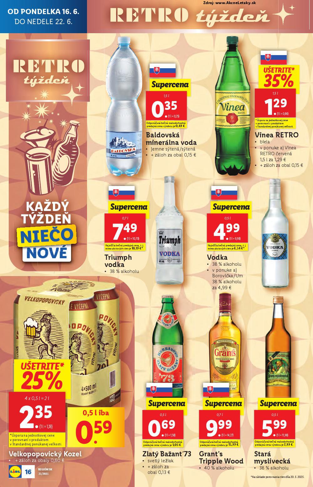 Leták Lidl (16. 6. - 22. 6. 2025) - strana 20 z 100