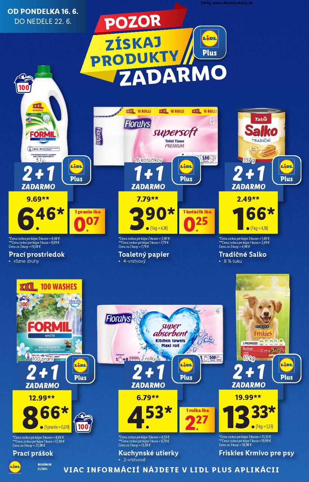 Leták Lidl (16. 6. - 22. 6. 2025) - strana 8 z 100