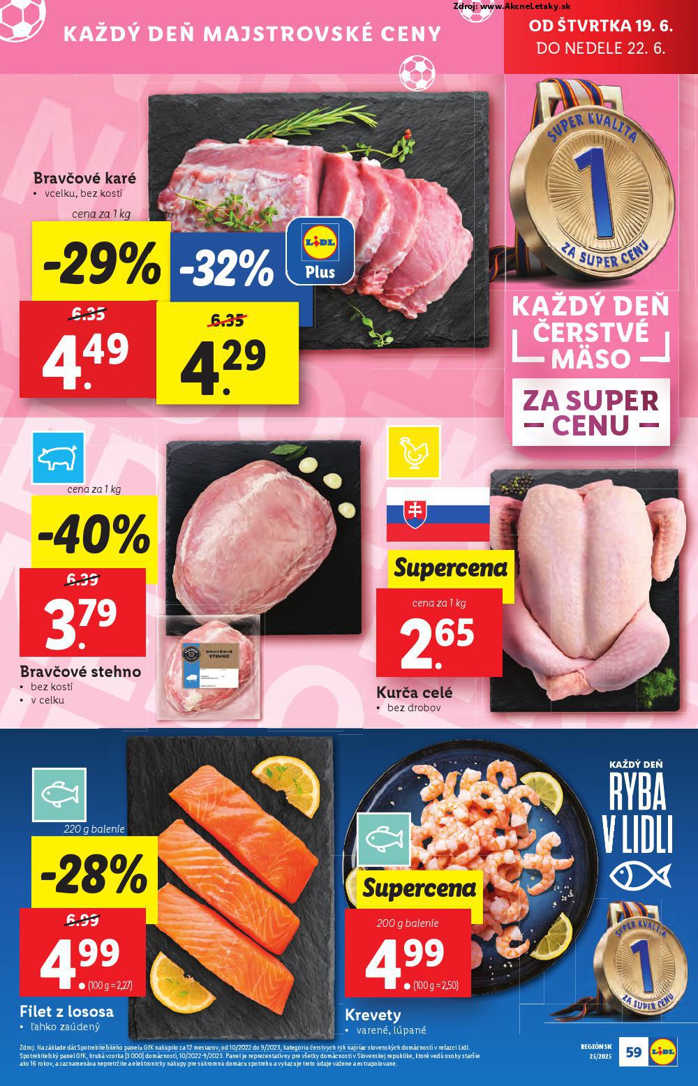 Leták Lidl (16. 6. - 22. 6. 2025) - strana 81 z 100