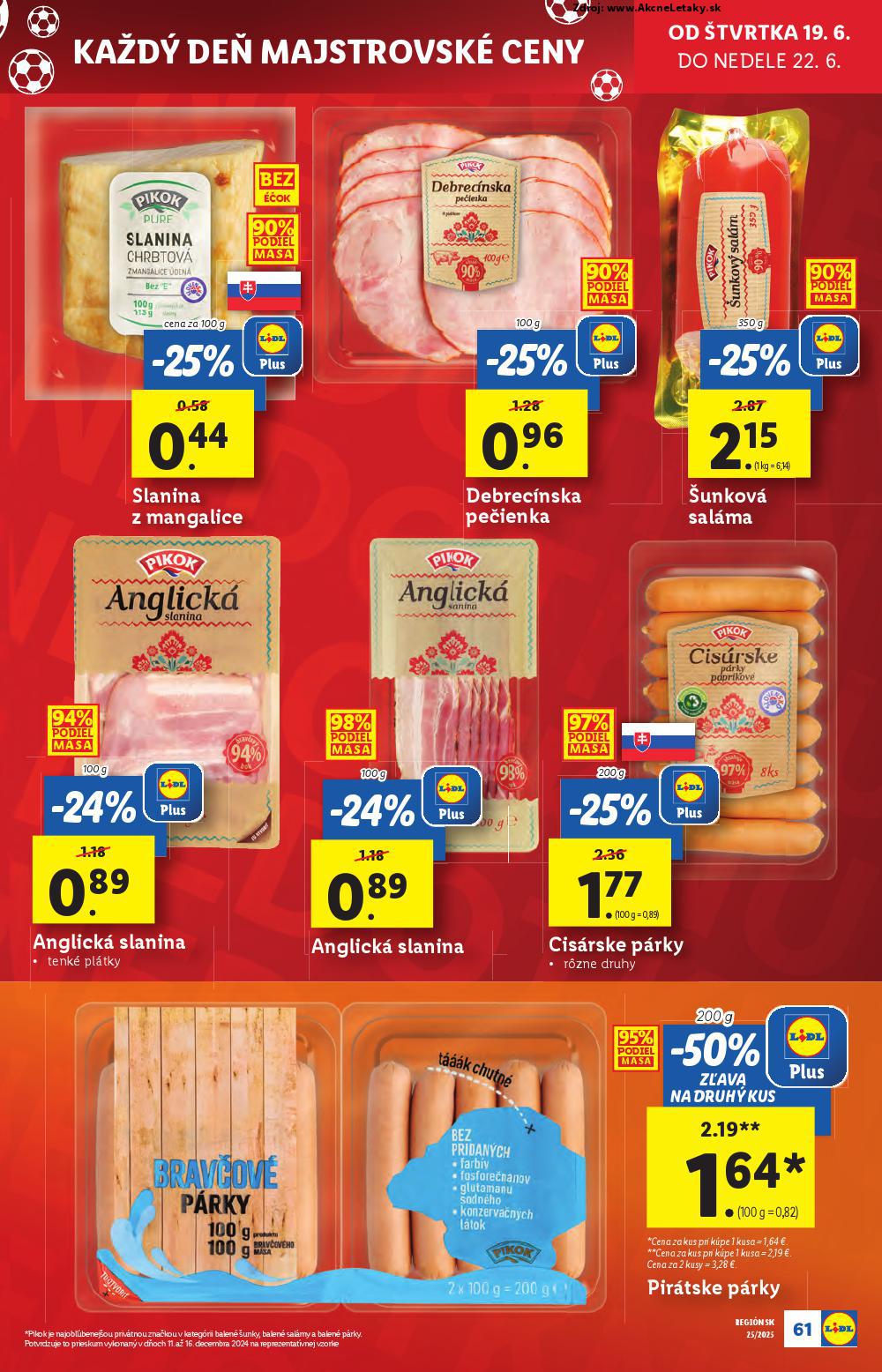 Leták Lidl (16. 6. - 22. 6. 2025) - strana 83 z 100