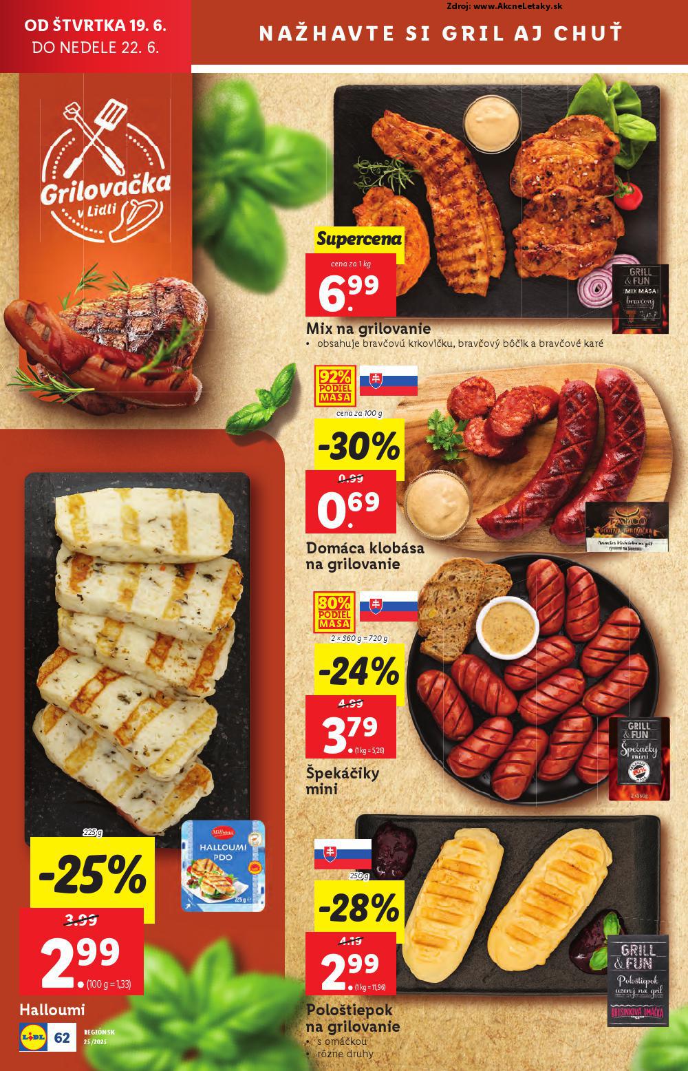 Leták Lidl (16. 6. - 22. 6. 2025) - strana 84 z 100