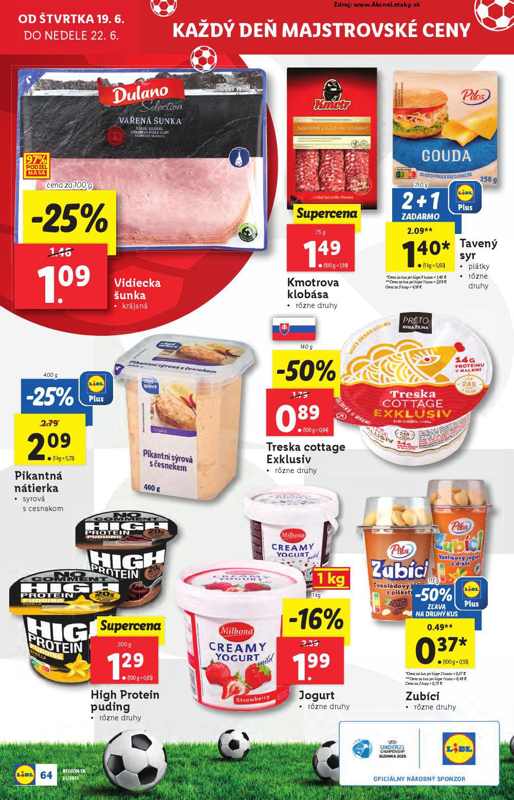 Leták Lidl (16. 6. - 22. 6. 2025) - strana 86 z 100