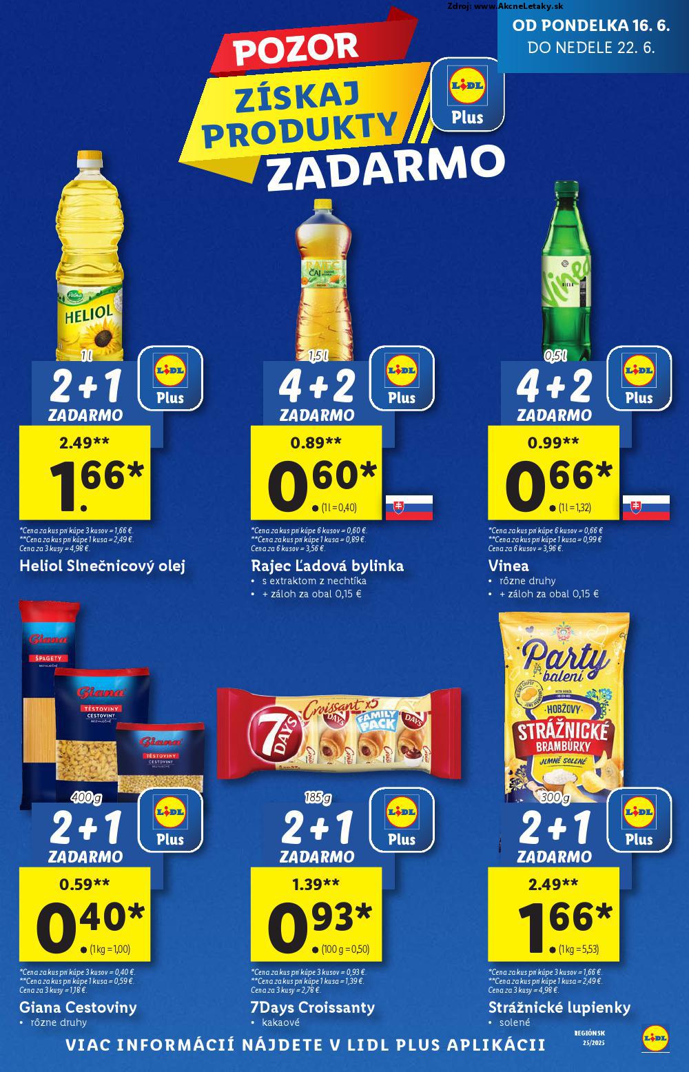 Leták Lidl (16. 6. - 22. 6. 2025) - strana 9 z 100