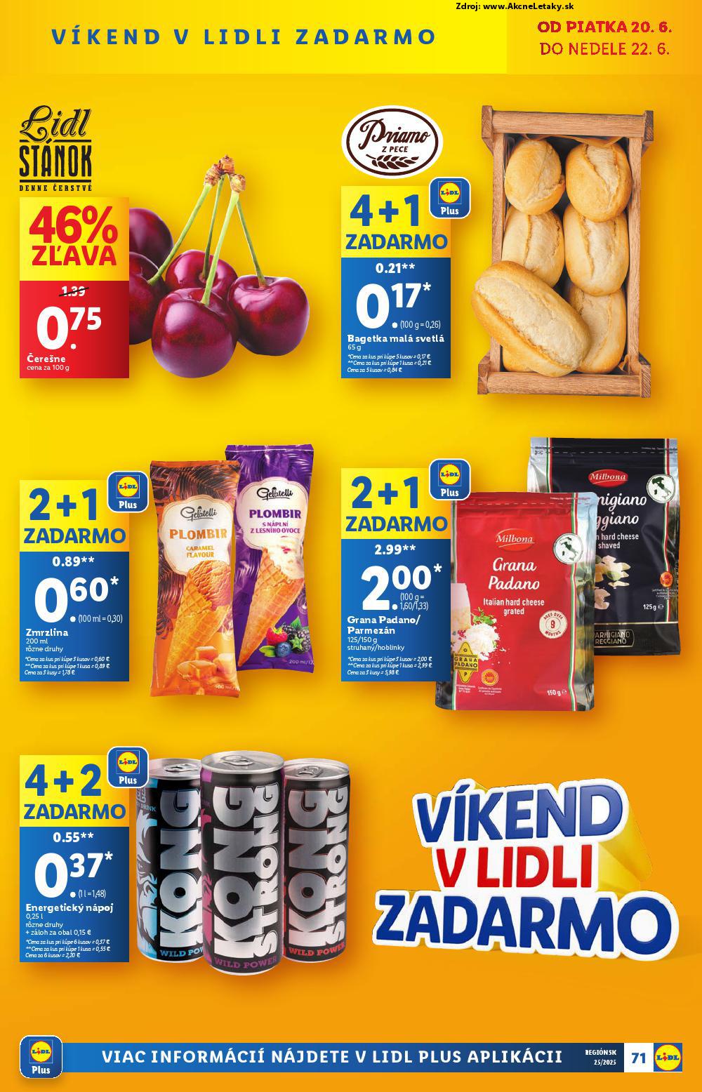Leták Lidl (16. 6. - 22. 6. 2025) - strana 95 z 100