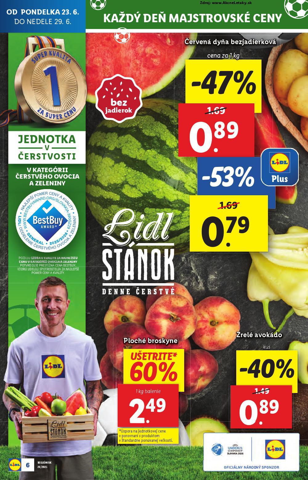 Leták Lidl (23. 6. - 29. 6. 2025) - strana 10 z 93