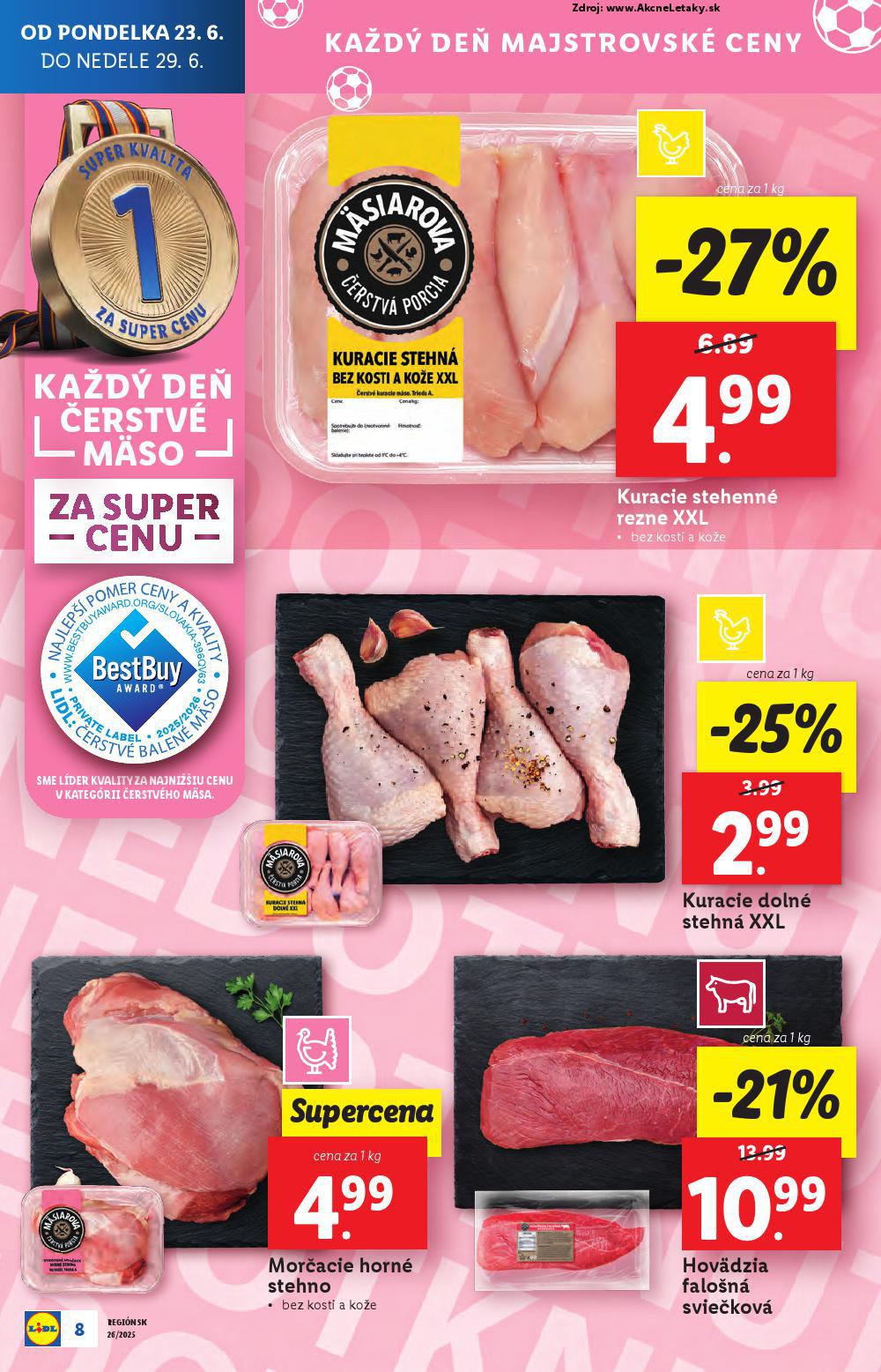 Leták Lidl (23. 6. - 29. 6. 2025) - strana 12 z 93