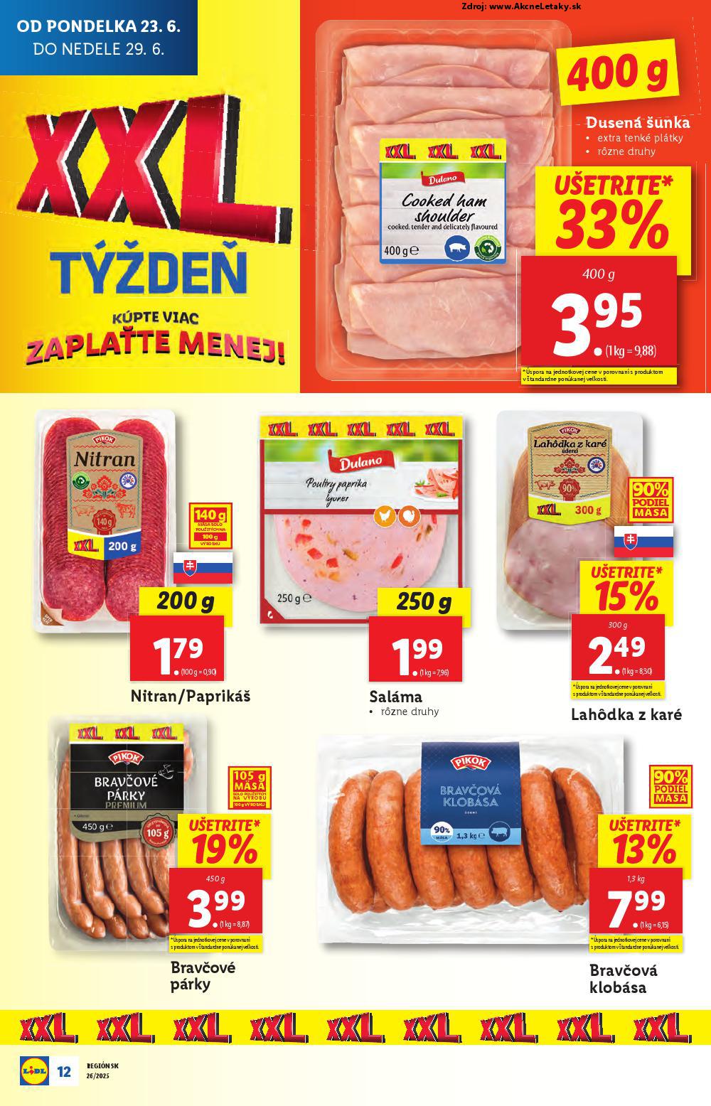 Leták Lidl (23. 6. - 29. 6. 2025) - strana 18 z 93