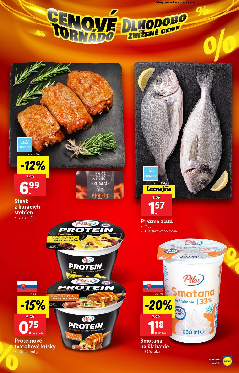 Leták Lidl (23. 6. - 29. 6. 2025) - strana 3 z 93