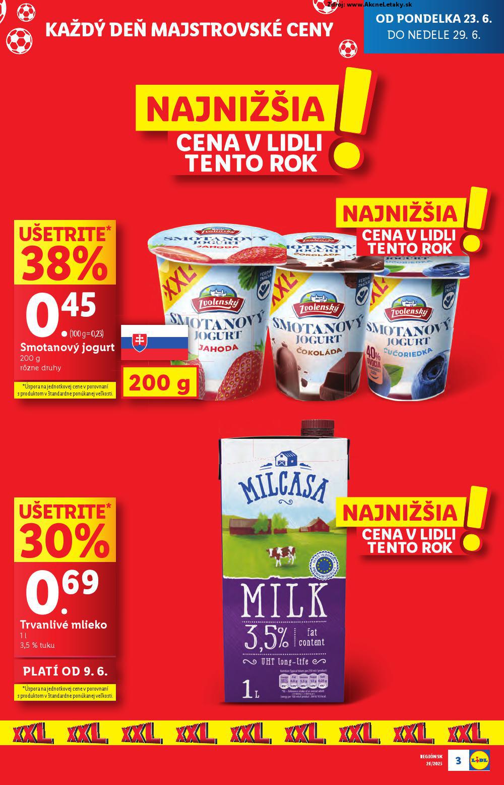 Leták Lidl (23. 6. - 29. 6. 2025) - strana 7 z 93