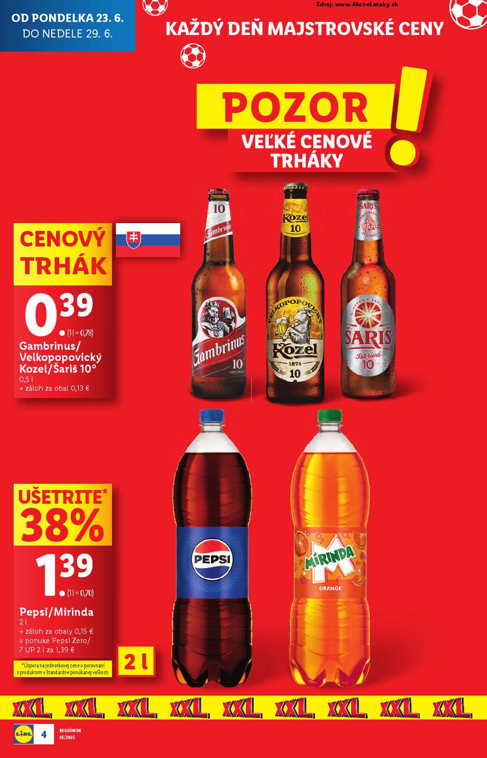 Leták Lidl (23. 6. - 29. 6. 2025) - strana 8 z 93