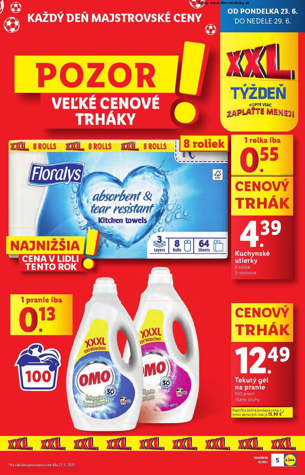 Leták Lidl (23. 6. - 29. 6. 2025) - strana 9 z 93