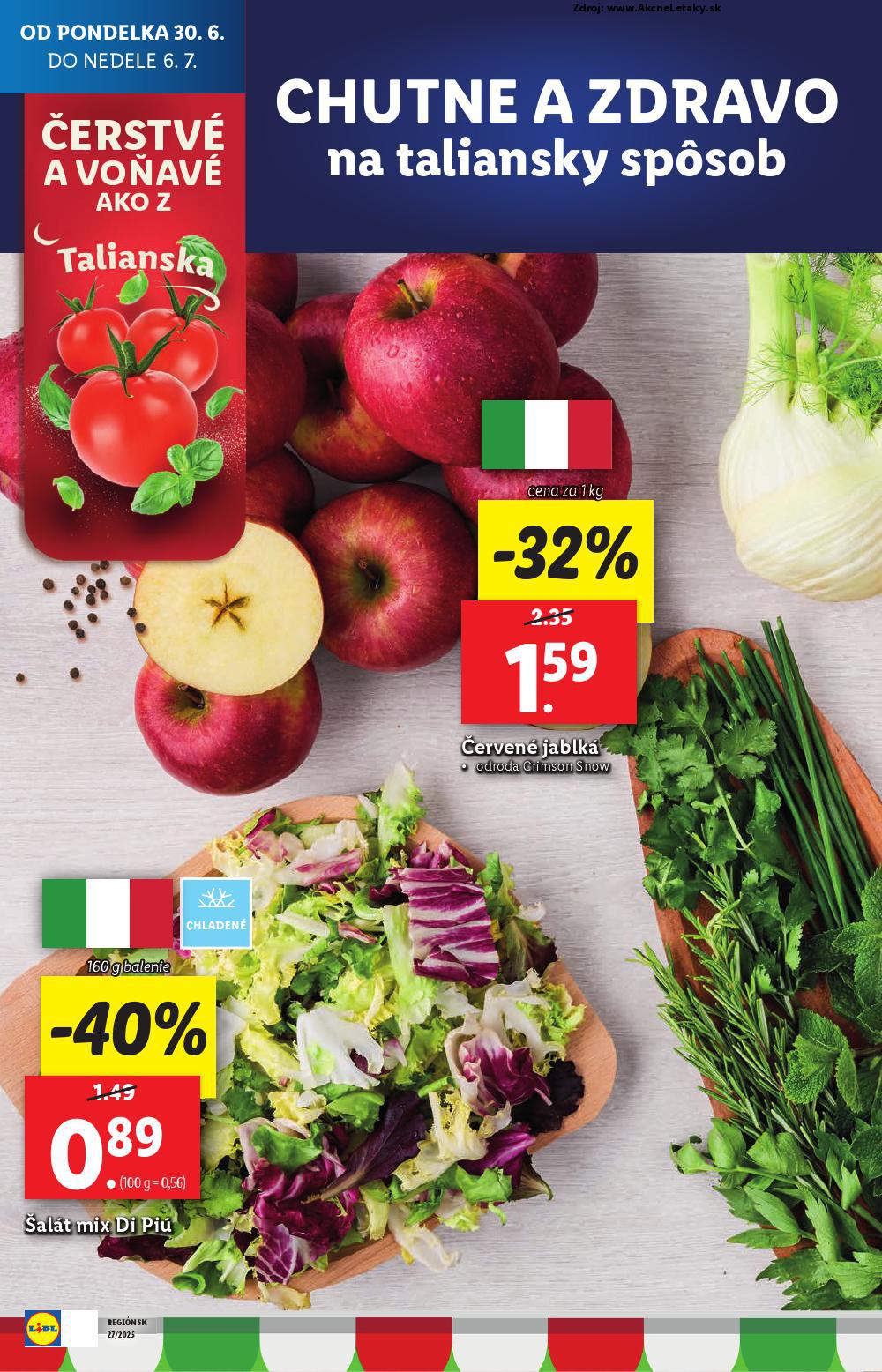 Leták Lidl (30. 6. - 6. 7. 2025) - strana 12 z 93