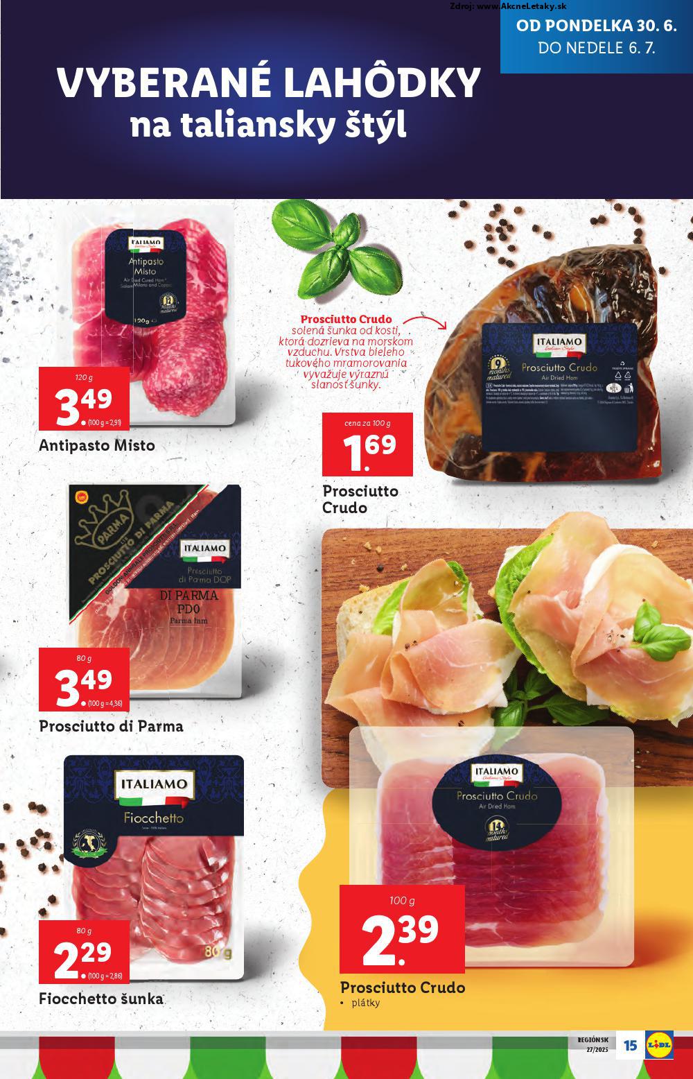 Leták Lidl (30. 6. - 6. 7. 2025) - strana 17 z 93