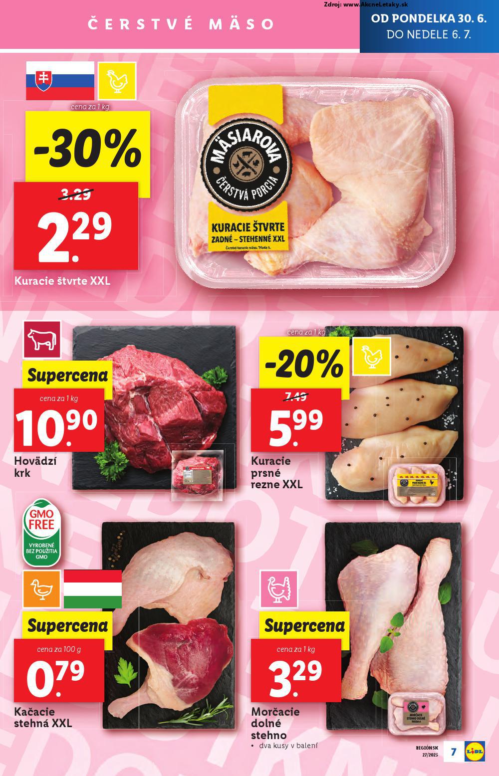 Leták Lidl (30. 6. - 6. 7. 2025) - strana 7 z 93