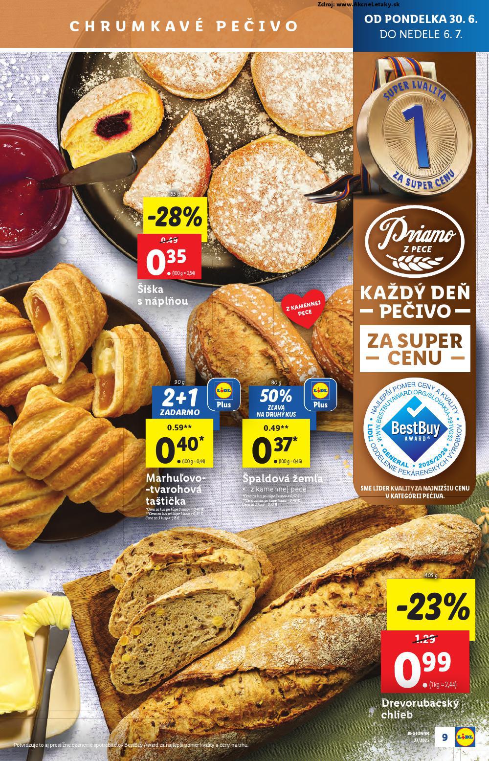 Leták Lidl (30. 6. - 6. 7. 2025) - strana 9 z 93