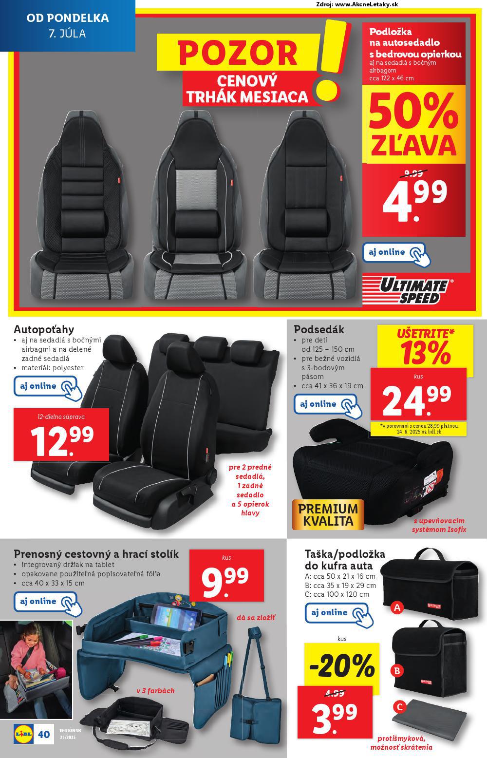 Leták Lidl (7. 7. - 13. 7. 2025) - strana 44 z 91