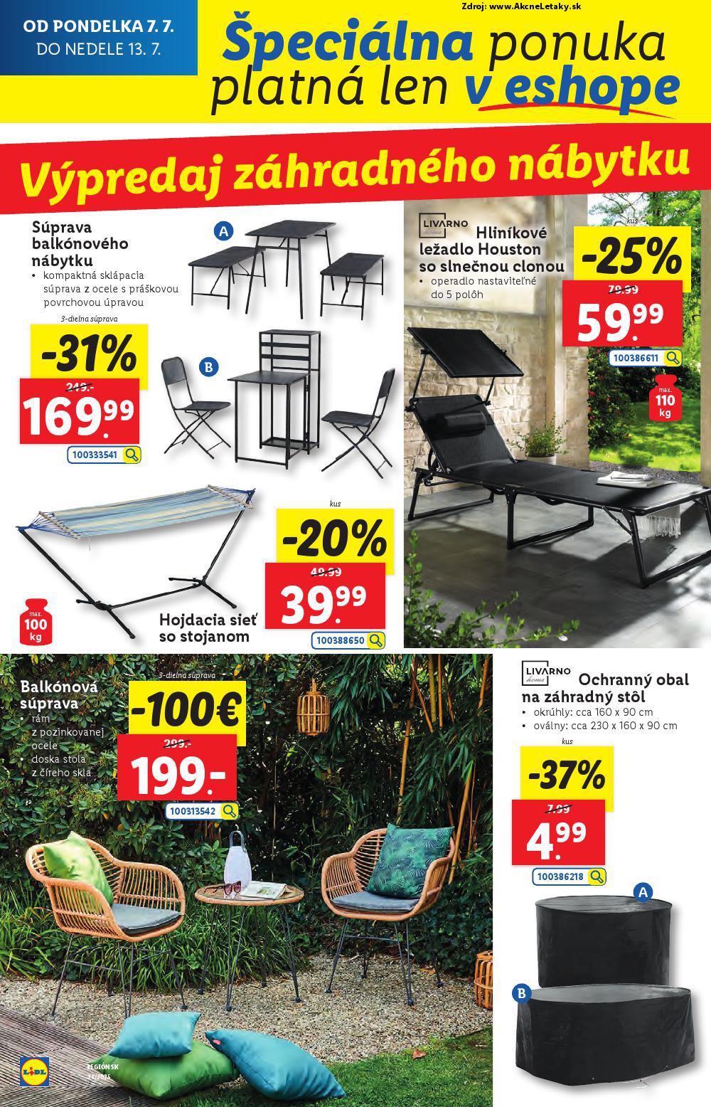 Leták Lidl (7. 7. - 13. 7. 2025) - strana 48 z 91