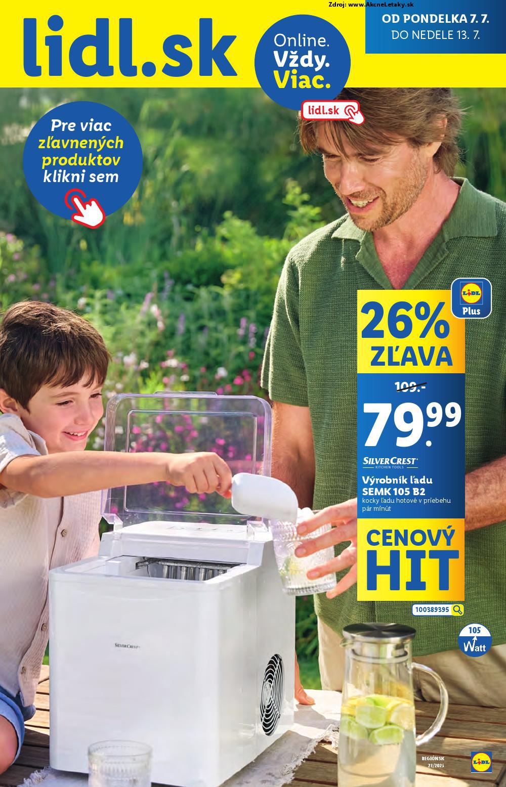 Leták Lidl (7. 7. - 13. 7. 2025) - strana 51 z 91