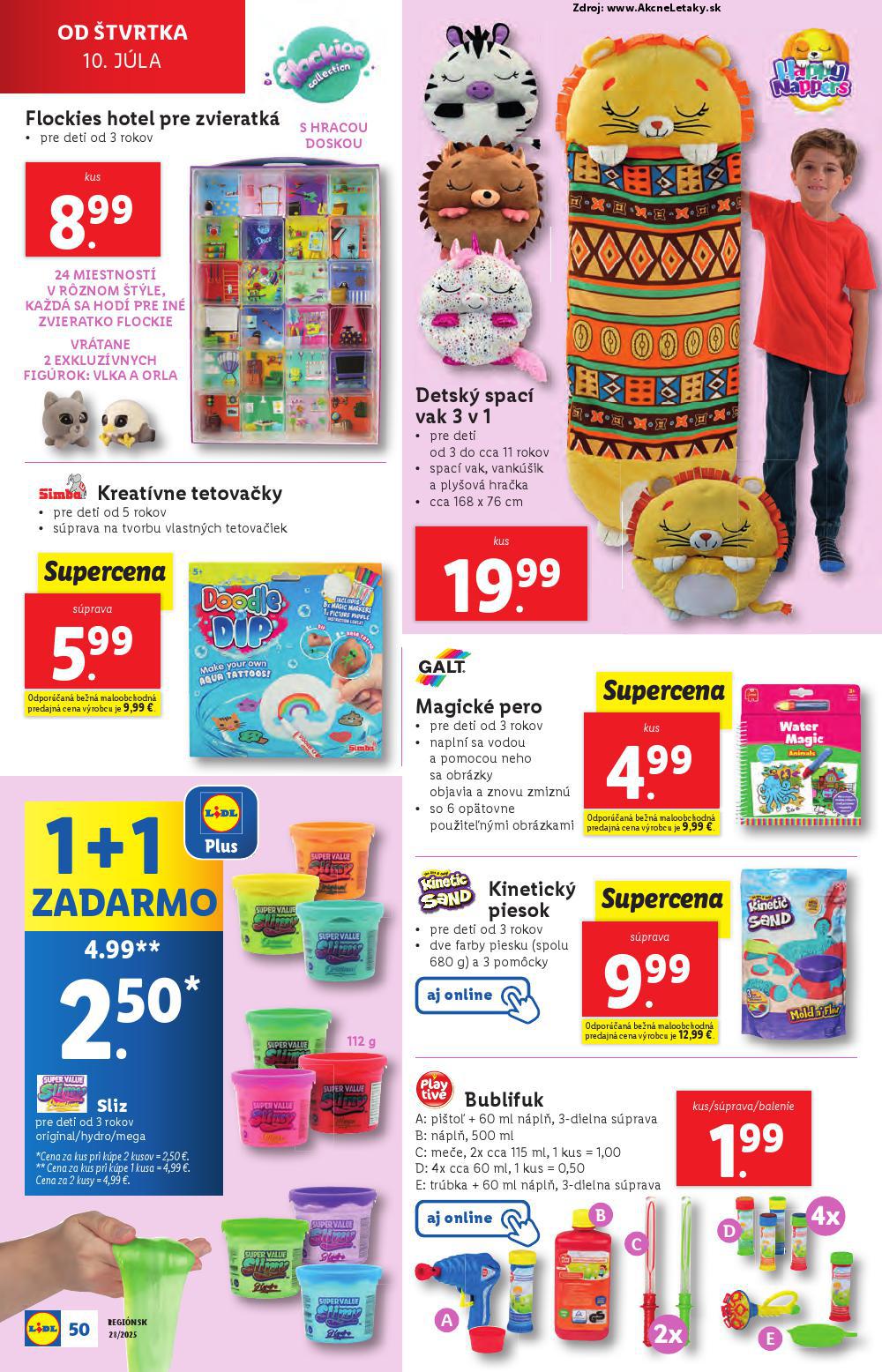 Leták Lidl (7. 7. - 13. 7. 2025) - strana 60 z 91