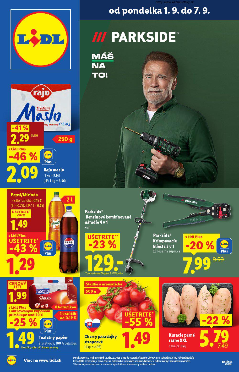 Leták Lidl - strana 1