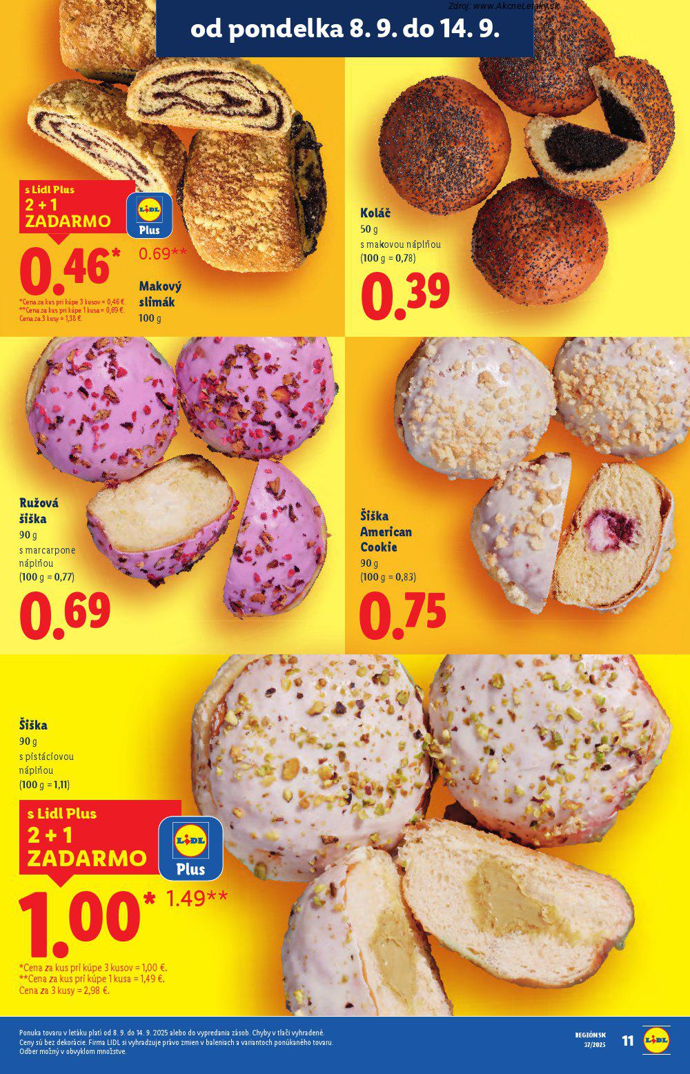 Leták Lidl (8. 9. - 14. 9. 2025) - strana 11 z 91