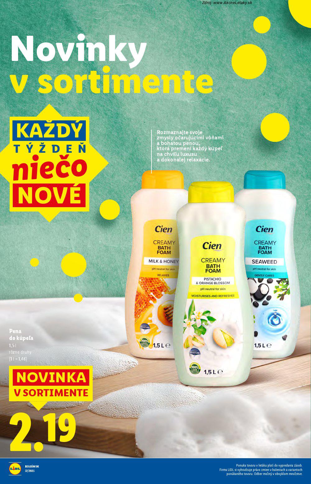 Leták Lidl (8. 9. - 14. 9. 2025) - strana 16 z 91