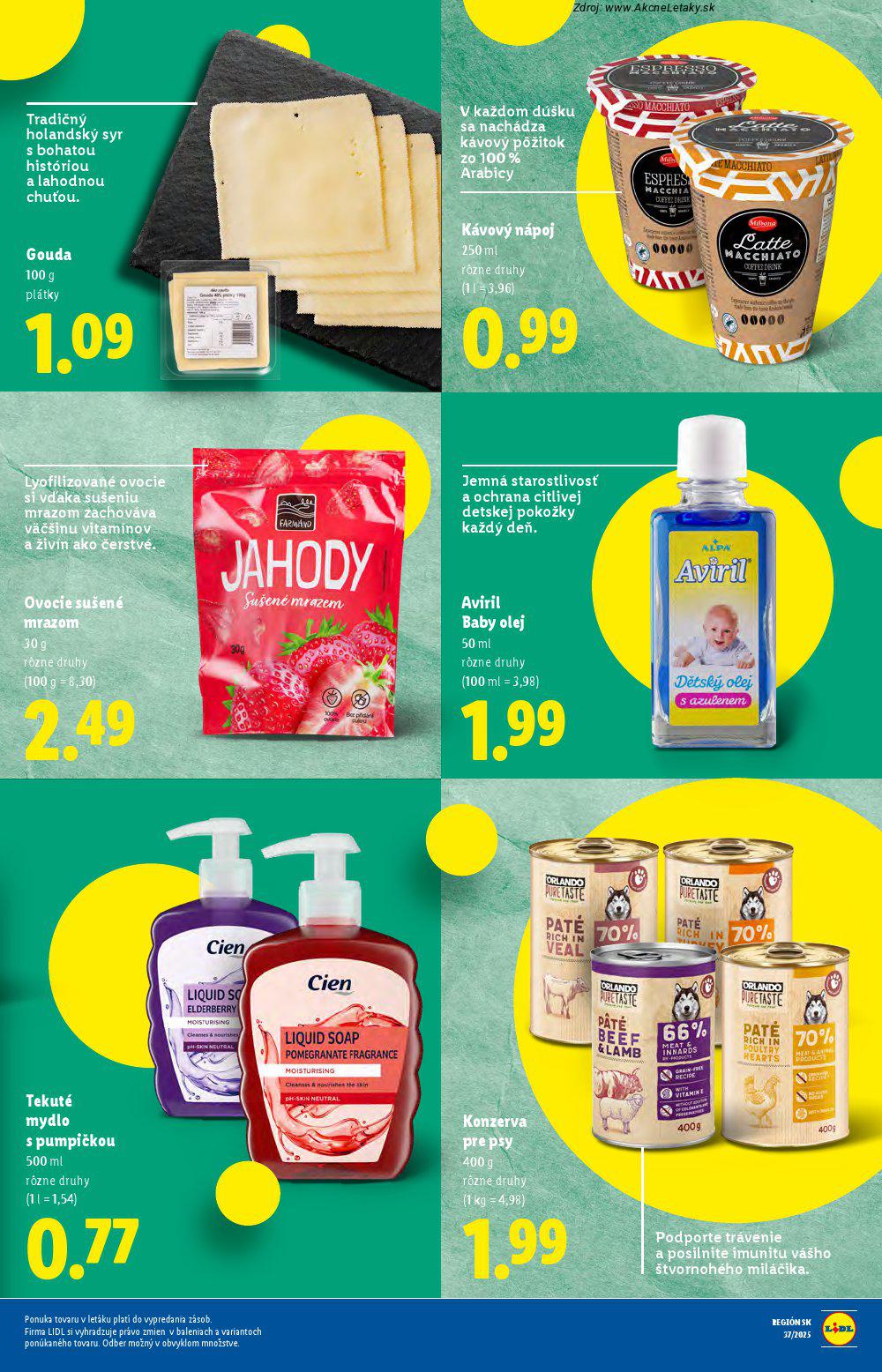 Leták Lidl (8. 9. - 14. 9. 2025) - strana 17 z 91