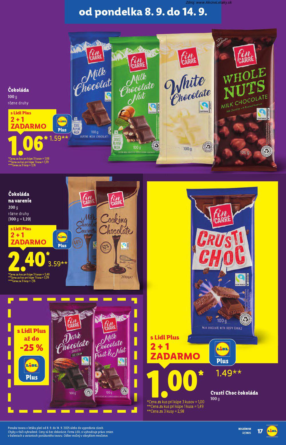 Leták Lidl (8. 9. - 14. 9. 2025) - strana 19 z 91
