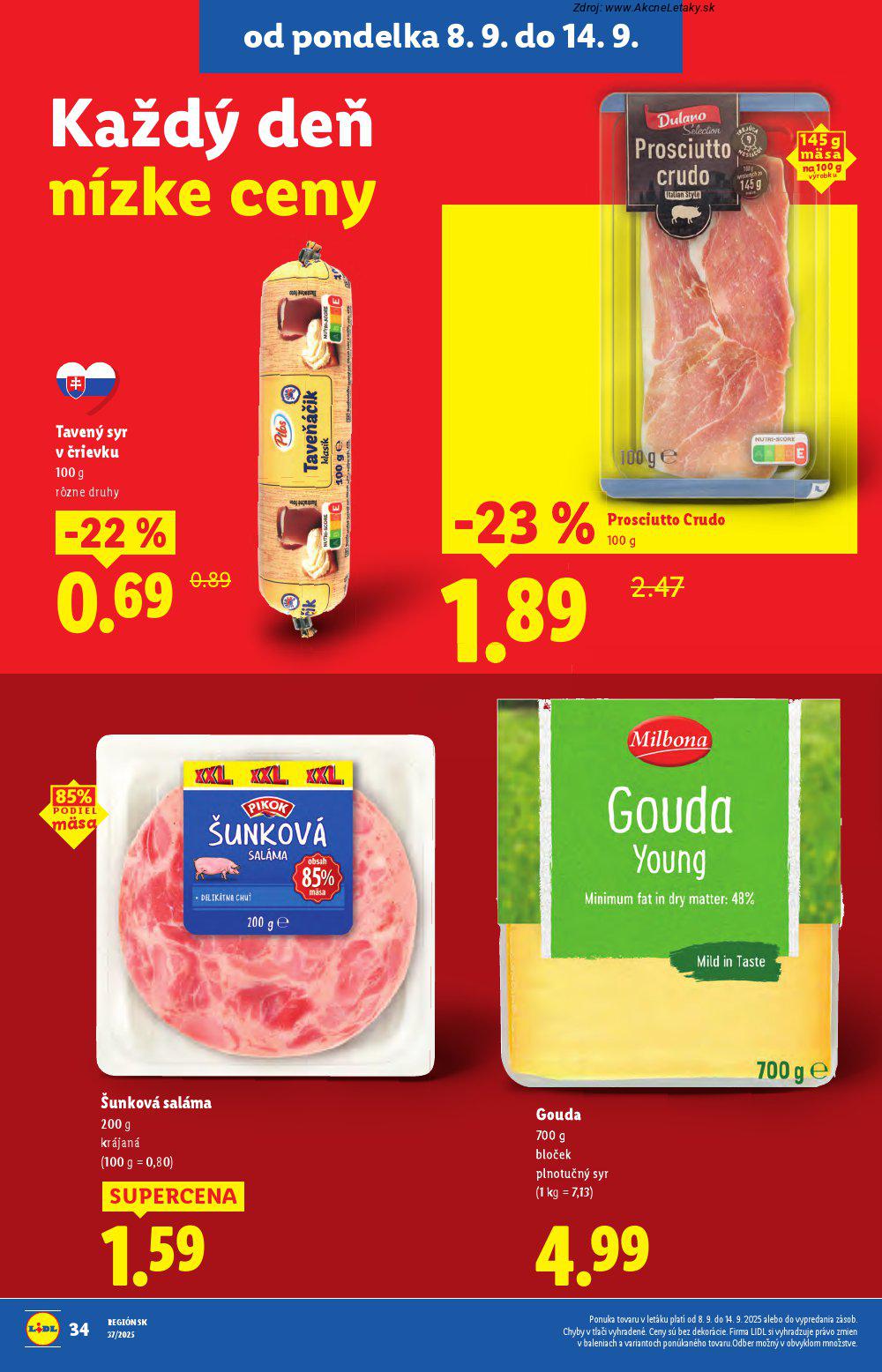 Leták Lidl (8. 9. - 14. 9. 2025) - strana 40 z 91