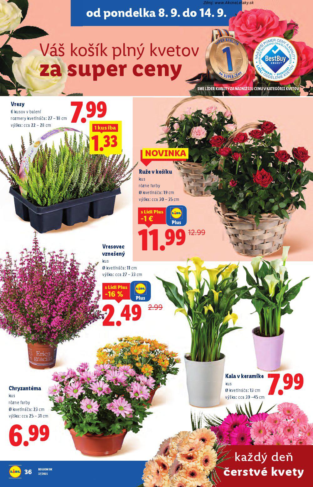Leták Lidl (8. 9. - 14. 9. 2025) - strana 44 z 91