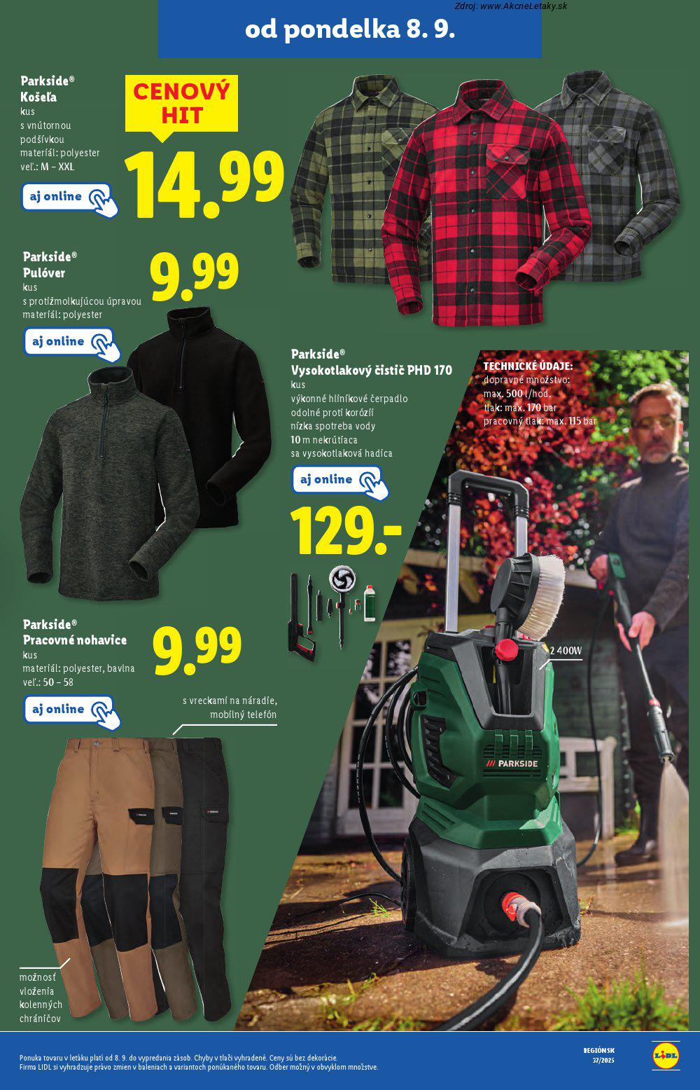 Leták Lidl (8. 9. - 14. 9. 2025) - strana 53 z 91