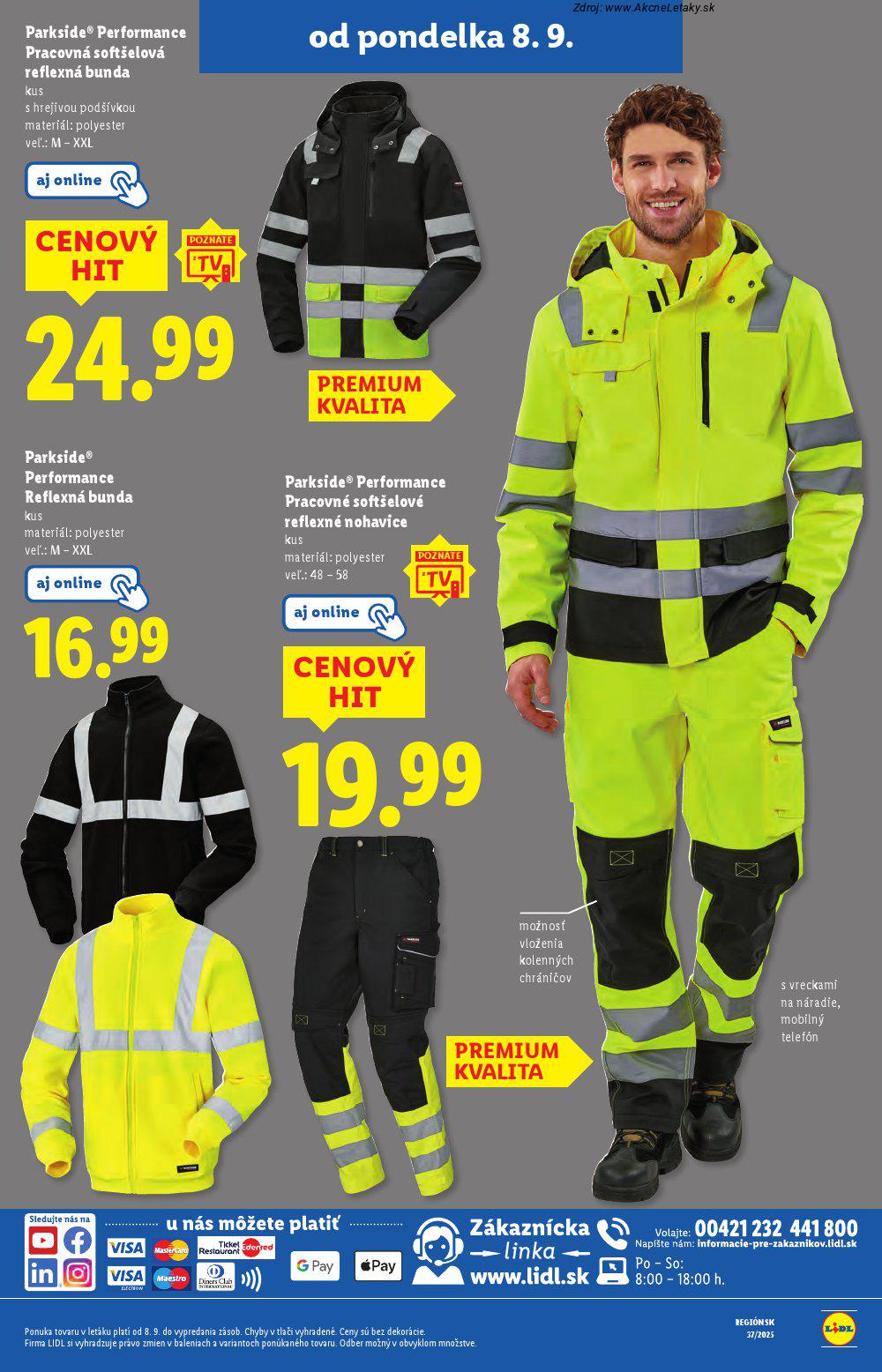 Leták Lidl (8. 9. - 14. 9. 2025) - strana 55 z 91