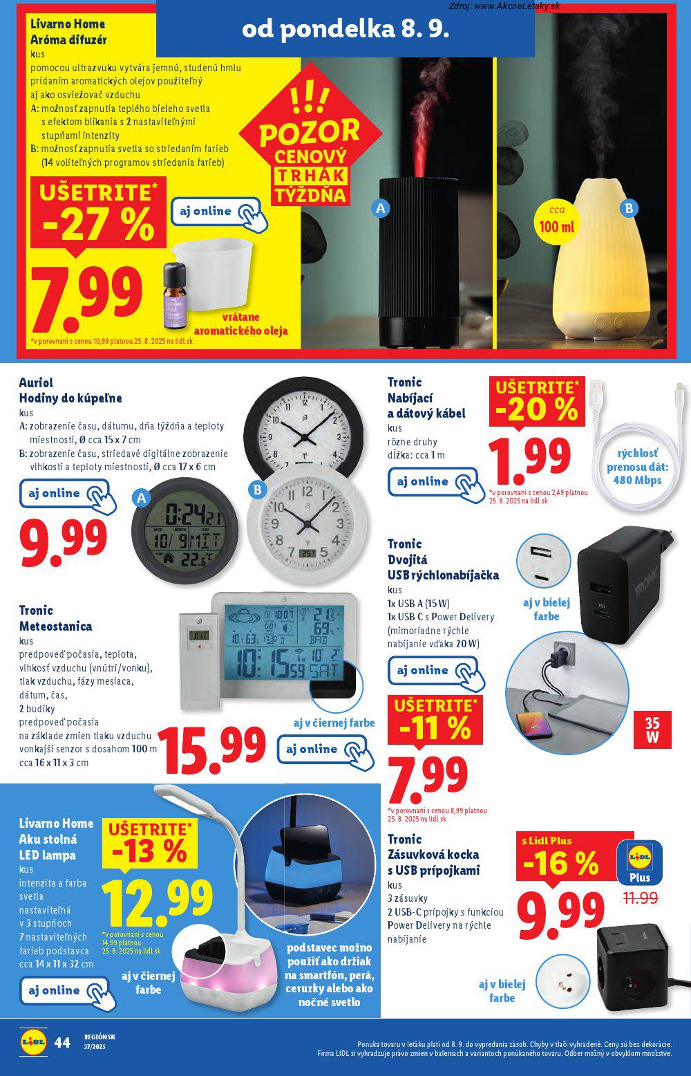Leták Lidl (8. 9. - 14. 9. 2025) - strana 60 z 91