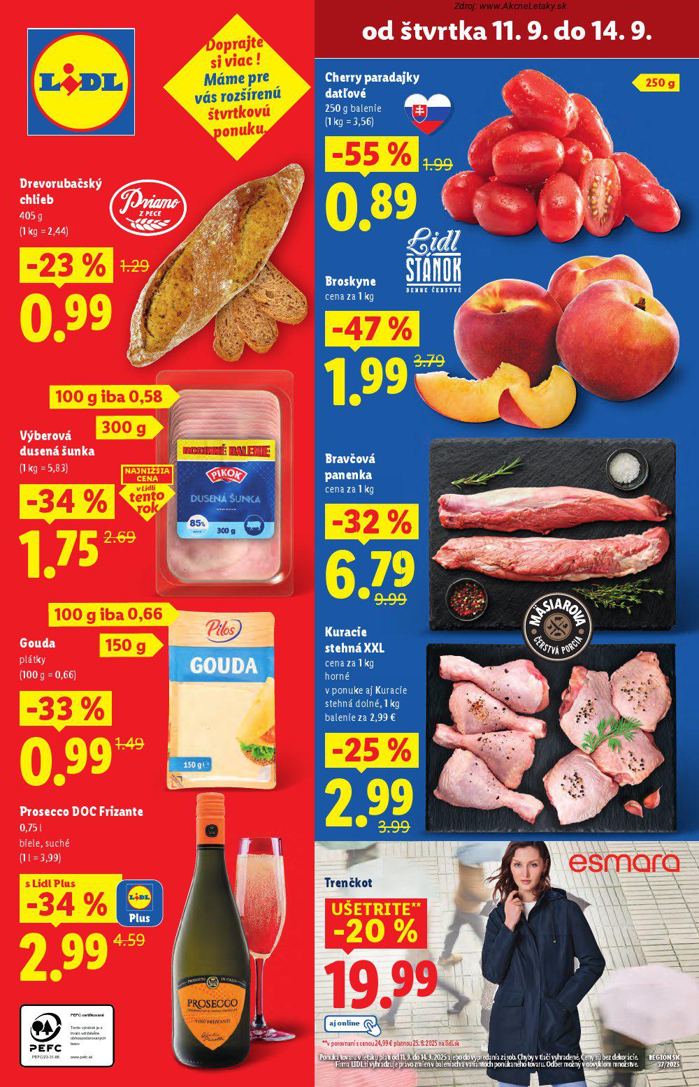 Leták Lidl (8. 9. - 14. 9. 2025) - strana 67 z 91