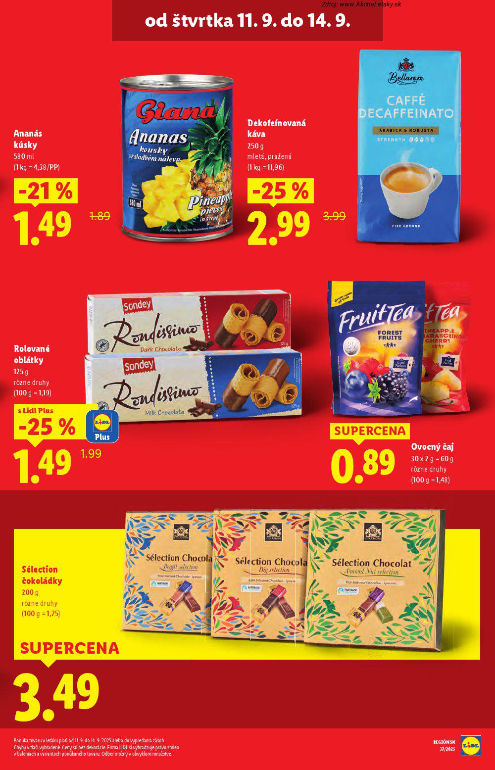 Leták Lidl (8. 9. - 14. 9. 2025) - strana 71 z 91