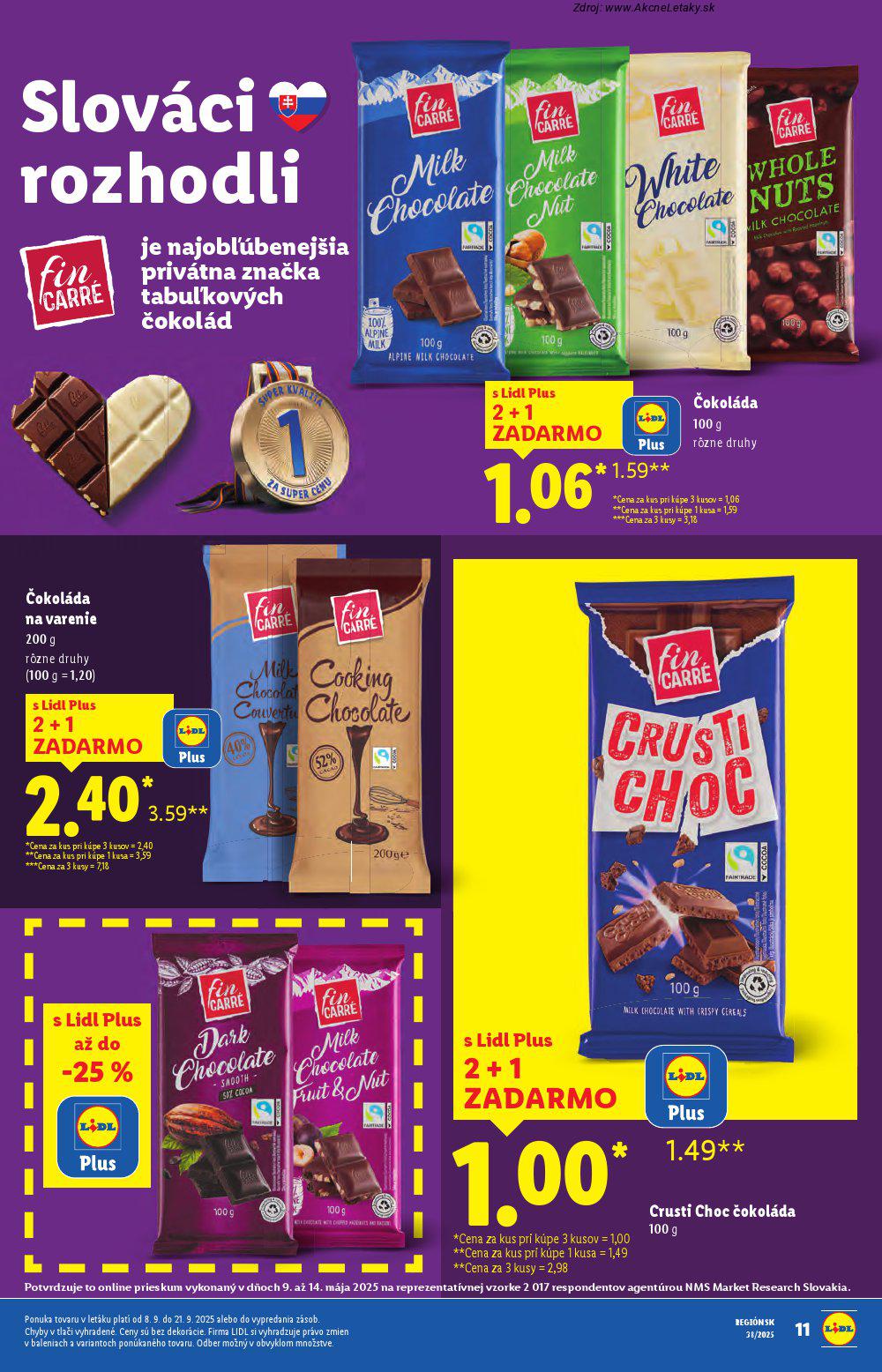Leták Lidl (16. 9. - 21. 9. 2025) - strana 11 z 111