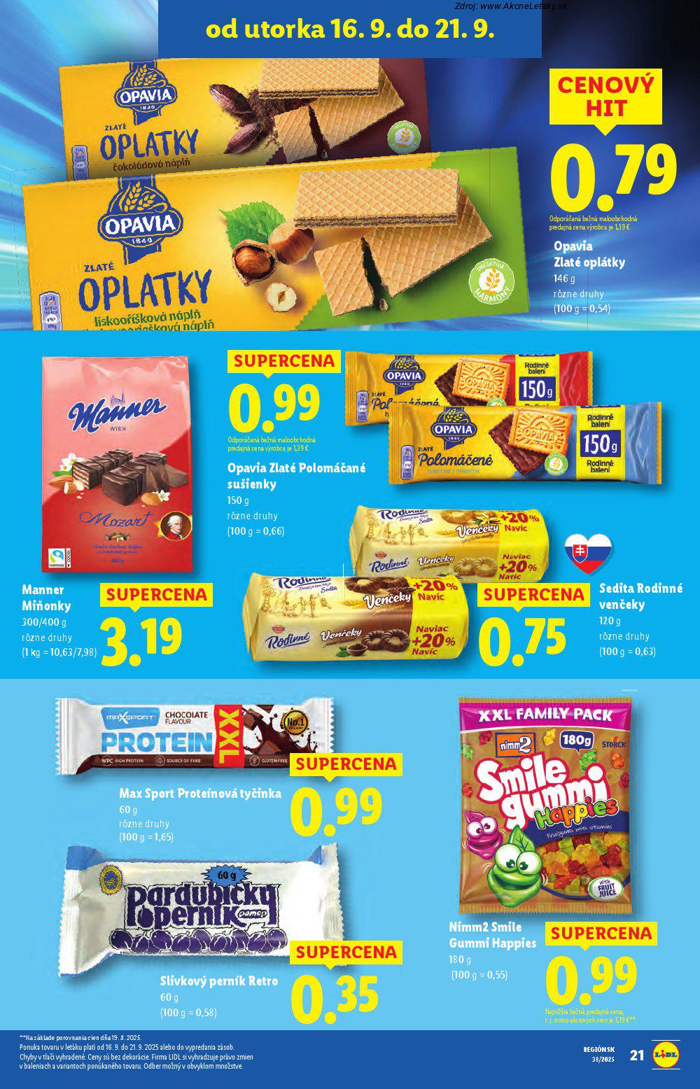 Leták Lidl - strana 21
