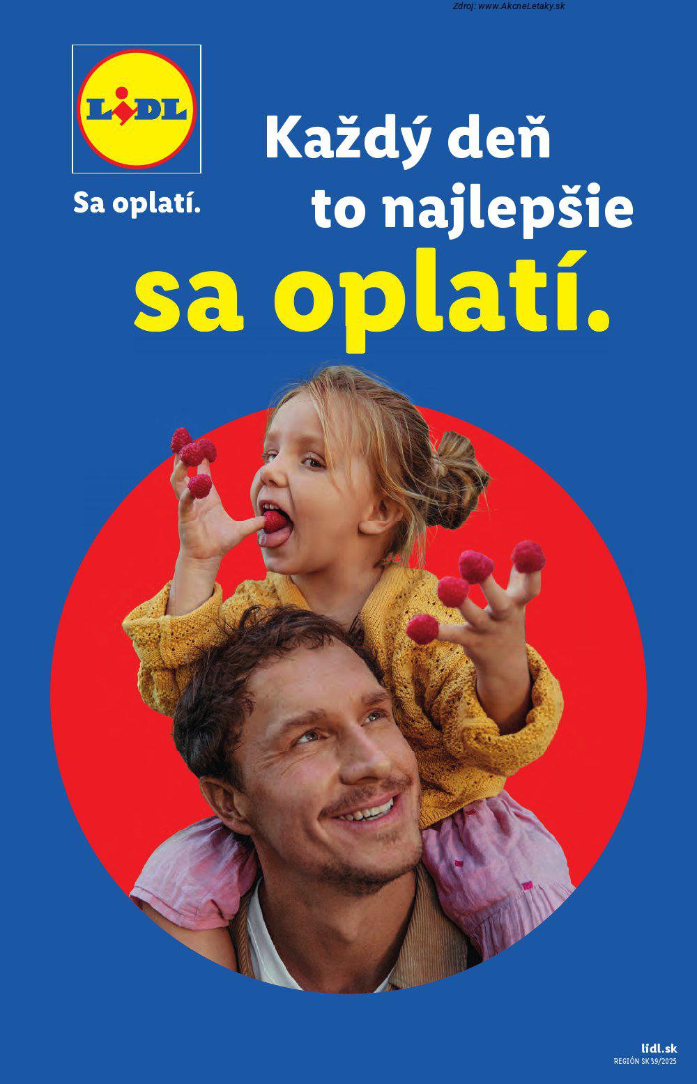 Leták Lidl (22. 9. - 28. 9. 2025) - strana 1 z 99