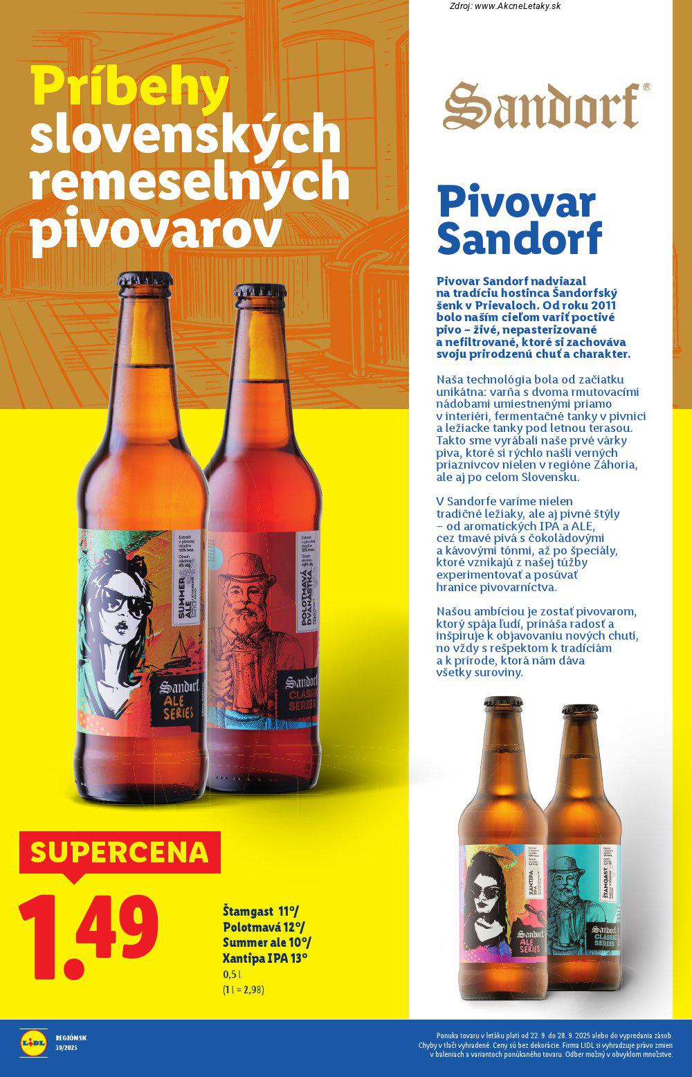 Leták Lidl (22. 9. - 28. 9. 2025) - strana 27 z 99