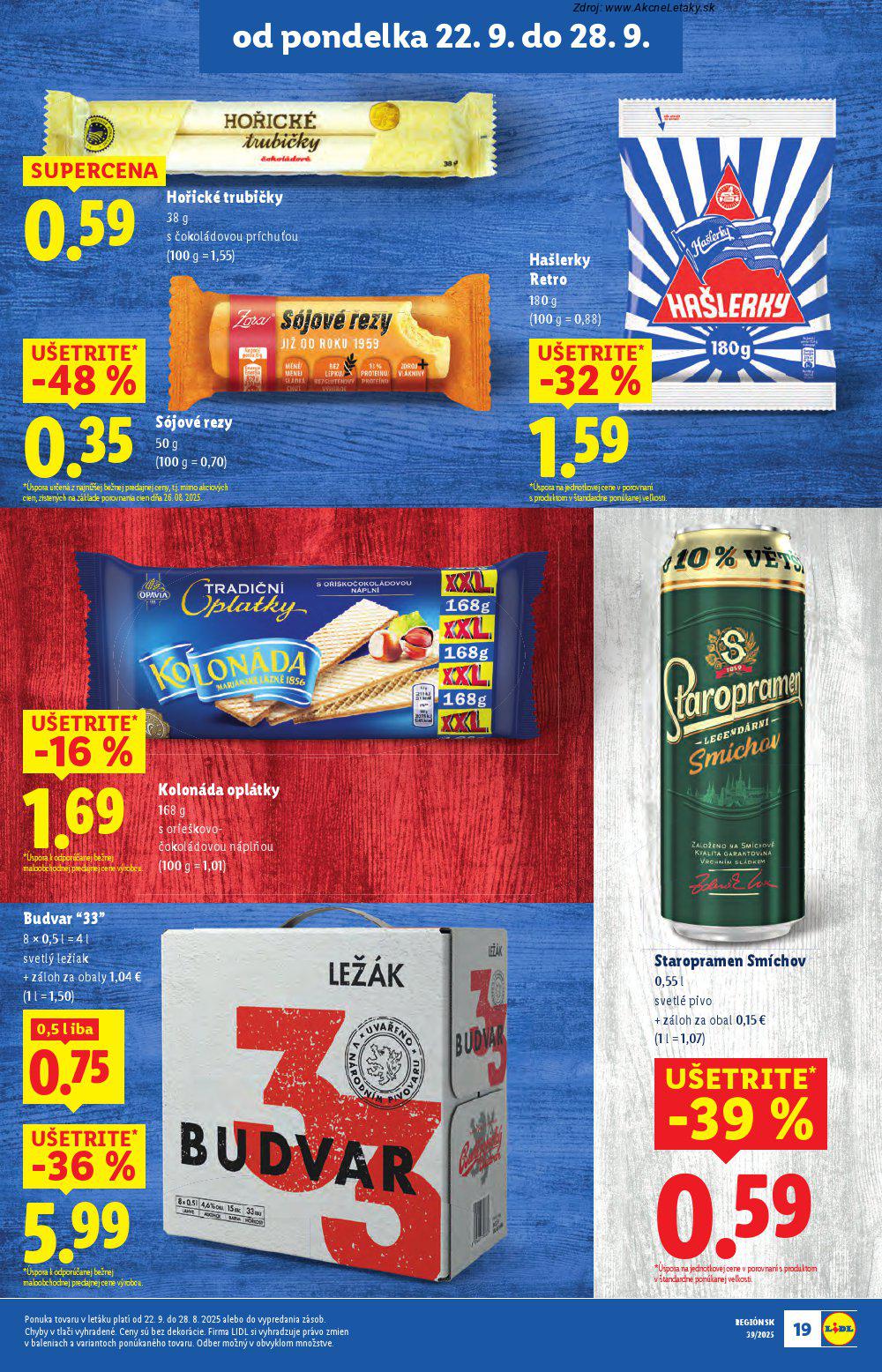Leták Lidl (22. 9. - 28. 9. 2025) - strana 31 z 99
