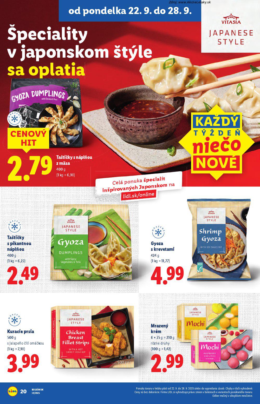 Leták Lidl (22. 9. - 28. 9. 2025) - strana 32 z 99