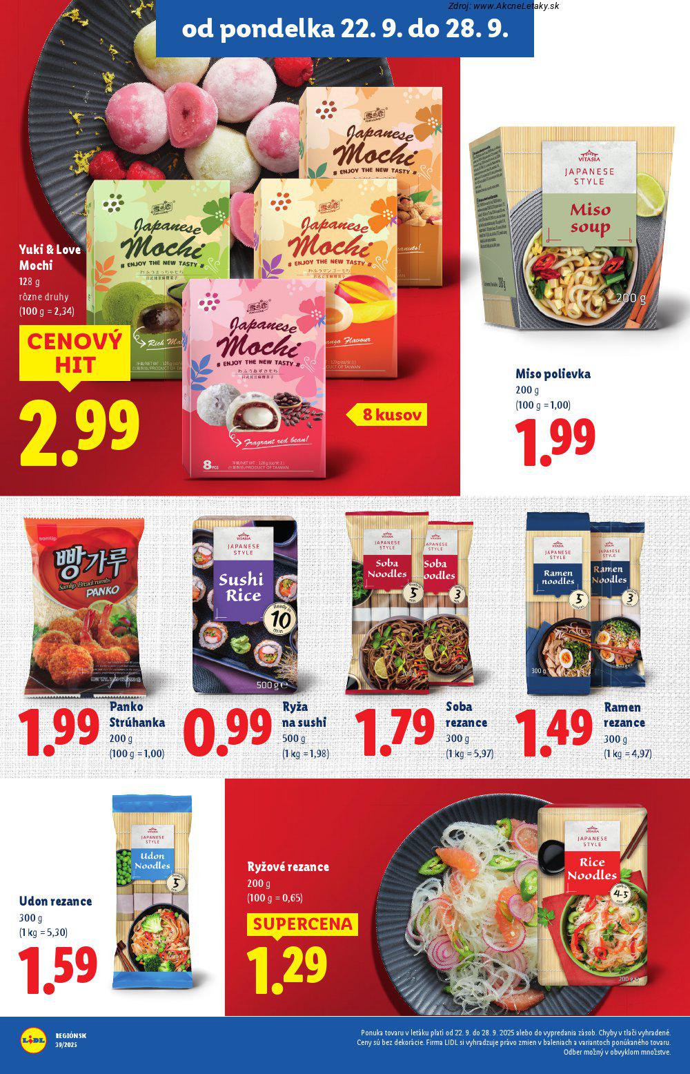 Leták Lidl (22. 9. - 28. 9. 2025) - strana 36 z 99