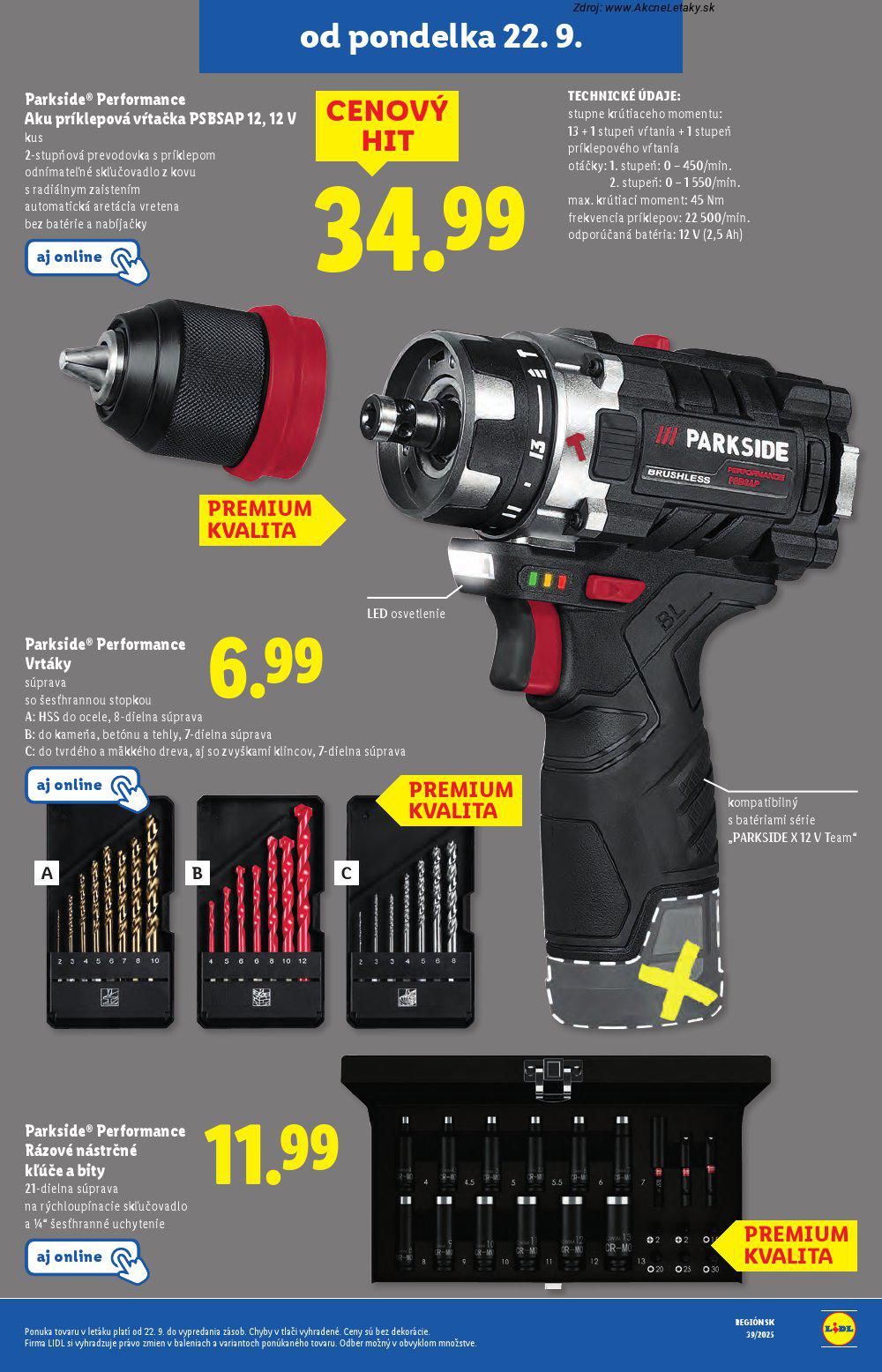 Leták Lidl (22. 9. - 28. 9. 2025) - strana 55 z 99