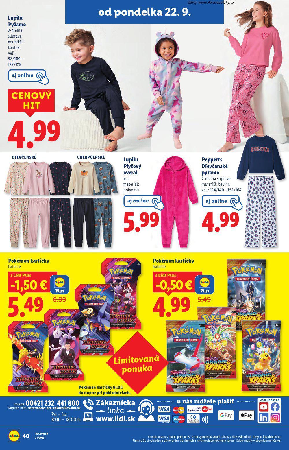 Leták Lidl (22. 9. - 28. 9. 2025) - strana 62 z 99