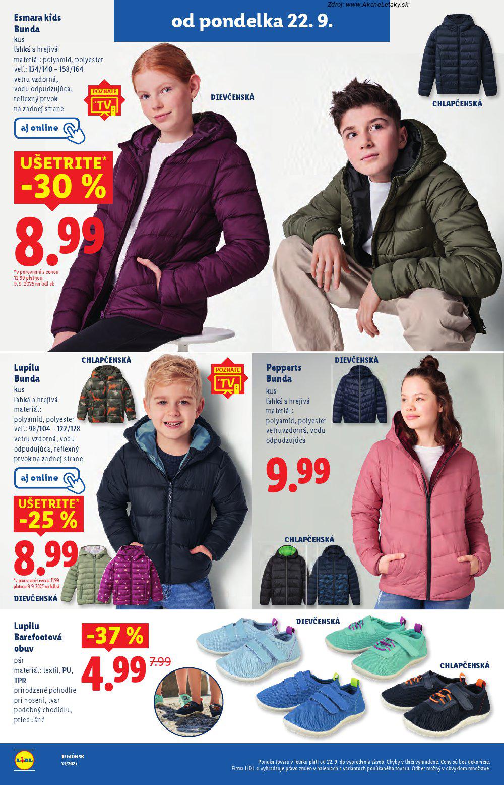 Leták Lidl (22. 9. - 28. 9. 2025) - strana 63 z 99