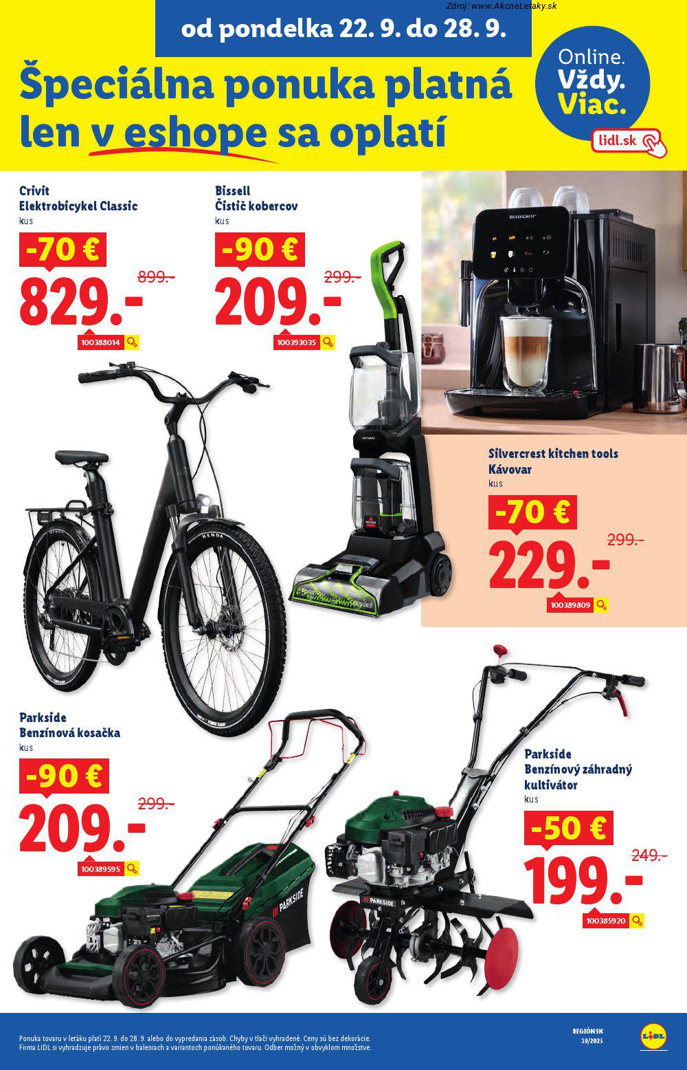 Leták Lidl (22. 9. - 28. 9. 2025) - strana 66 z 99