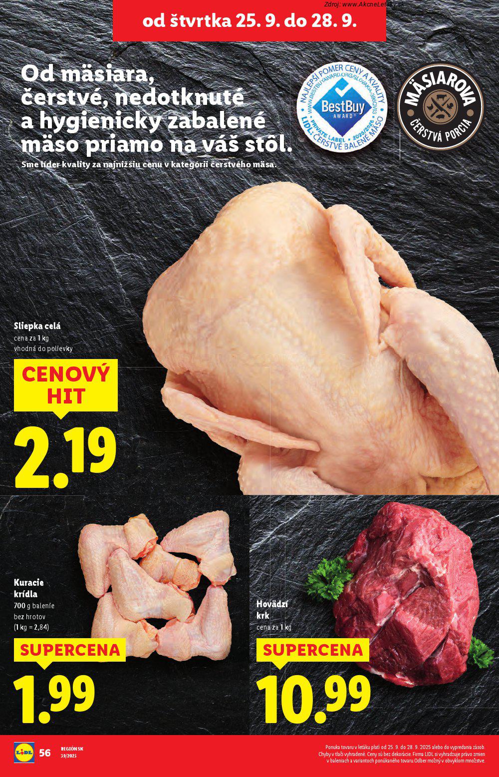 Leták Lidl (22. 9. - 28. 9. 2025) - strana 76 z 99